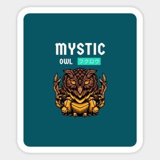Mystic Owl | フクロウ Sticker